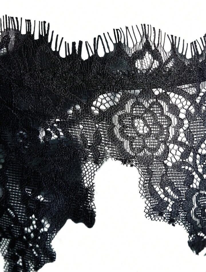 men's lace Patchwork Bow Decor Briefs Men's Underwear Men's Crotchless Underwear Lace Underwear Men